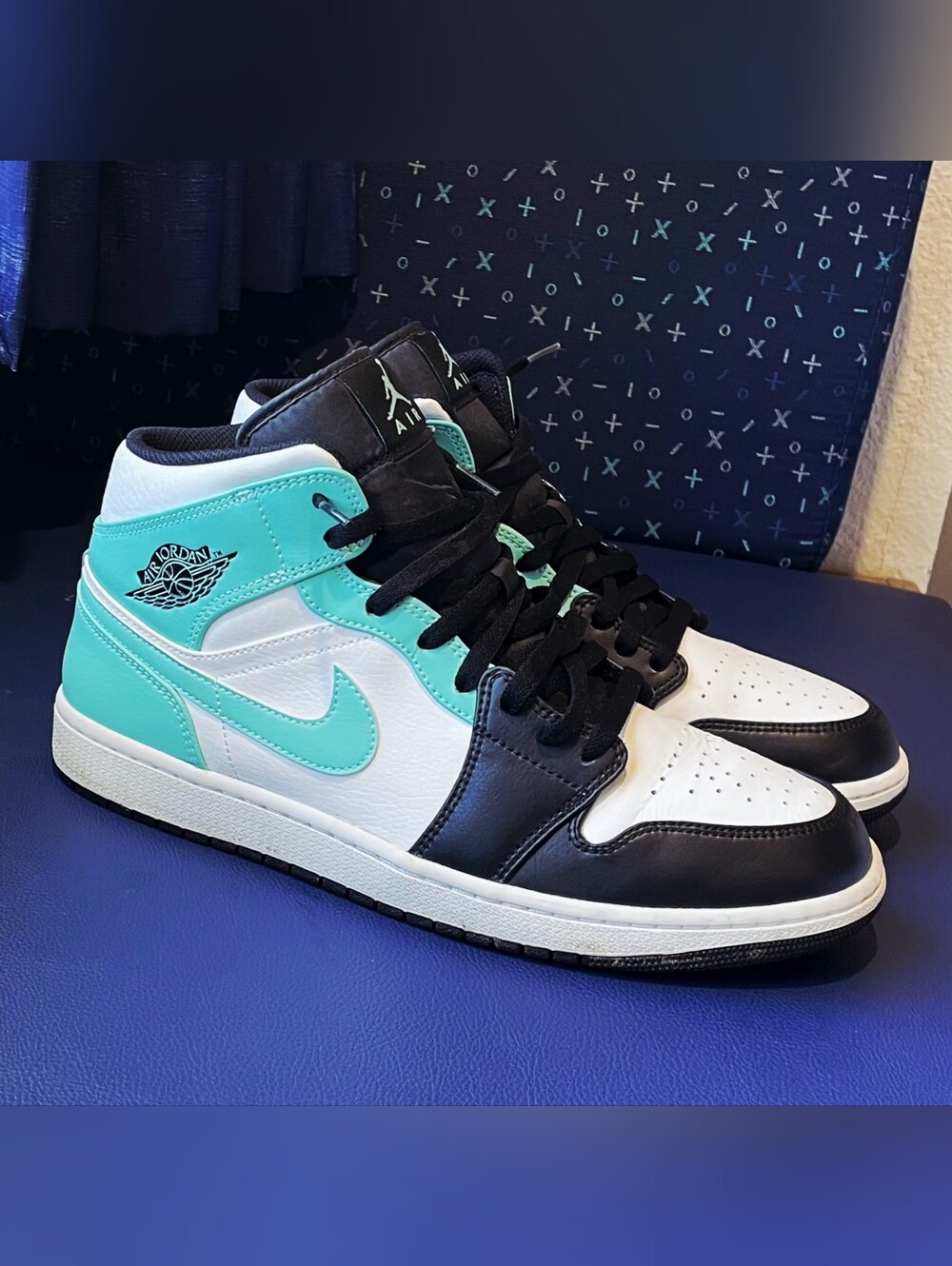 Nike Air Jordan 1 Mid 'Tropical Twist' 554724-132 Size 11.5 Men's